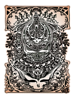 Dye the Sky - Grateful Dead Aiko 6" Sticker