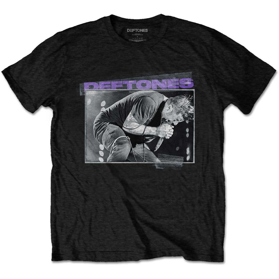 Deftones Unisex T-Shirt - Chino Live Photo (Black)