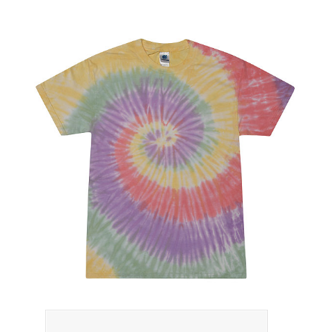 Colortone Tie Dye T-Shirt - Zen Rainbow