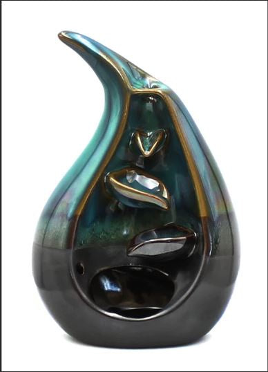 Earths Elements - Tier Leaf Backflow Incense Burner