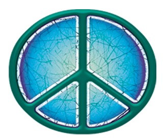 Dye the Sky - Batik Peace Sticker