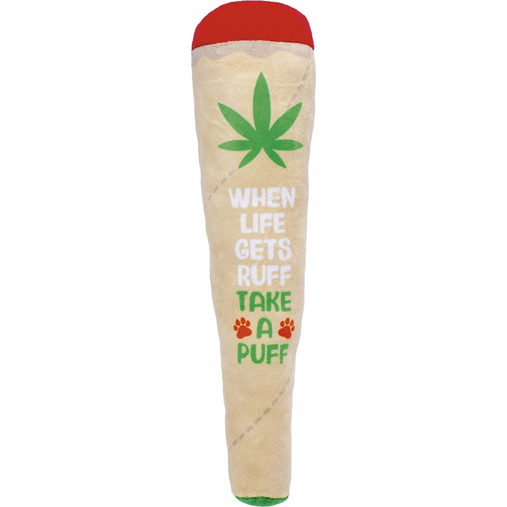 Stoned Puppy 12" Joint Squeaky Dog Toy