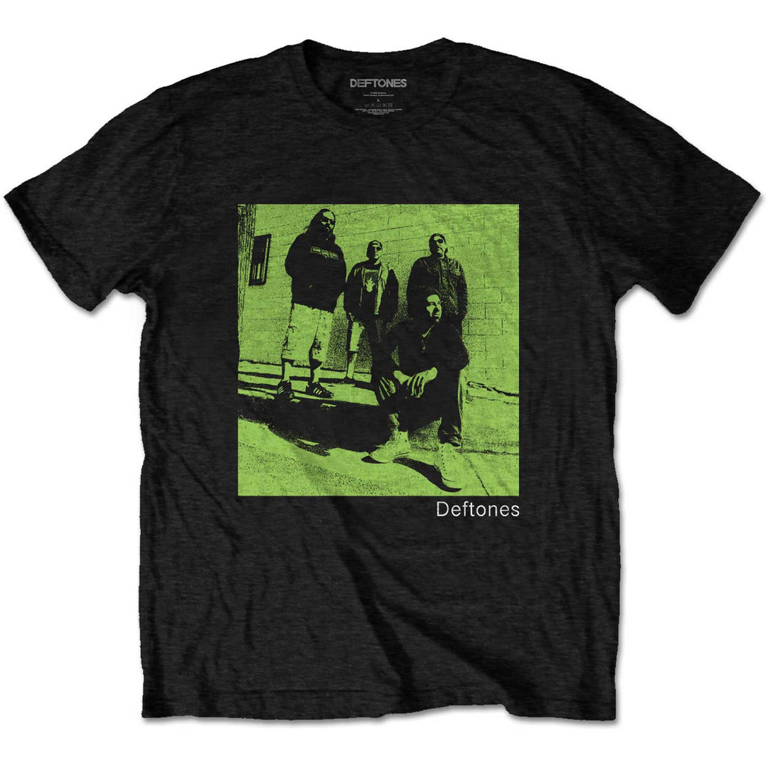 Deftones Unisex T-Shirt - Green Photo (Black)