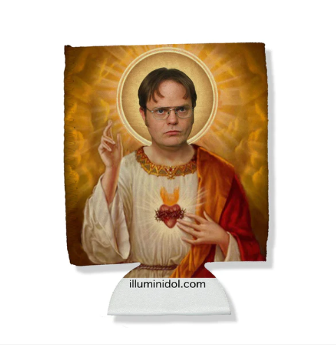 Dwight Schrute The Office - Illuminidol Koozie