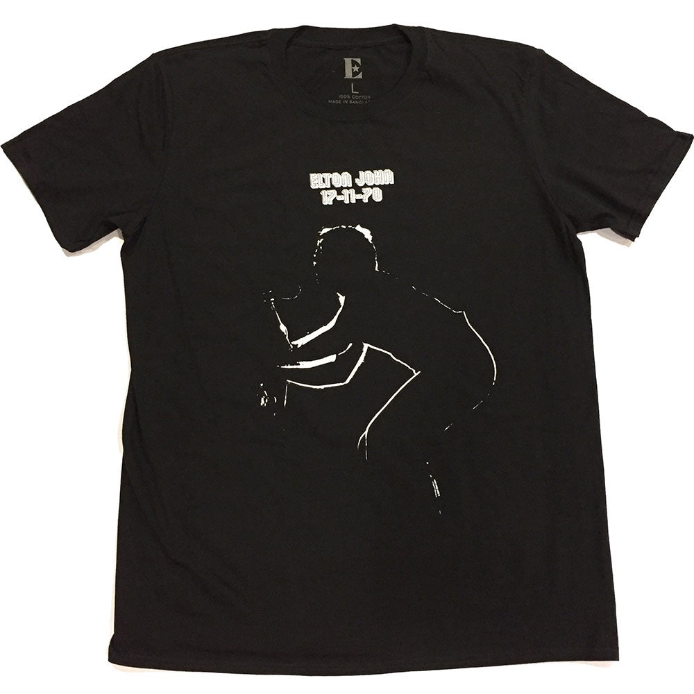 Elton John Unisex T-Shirt: 17.11.70 Album (RO)