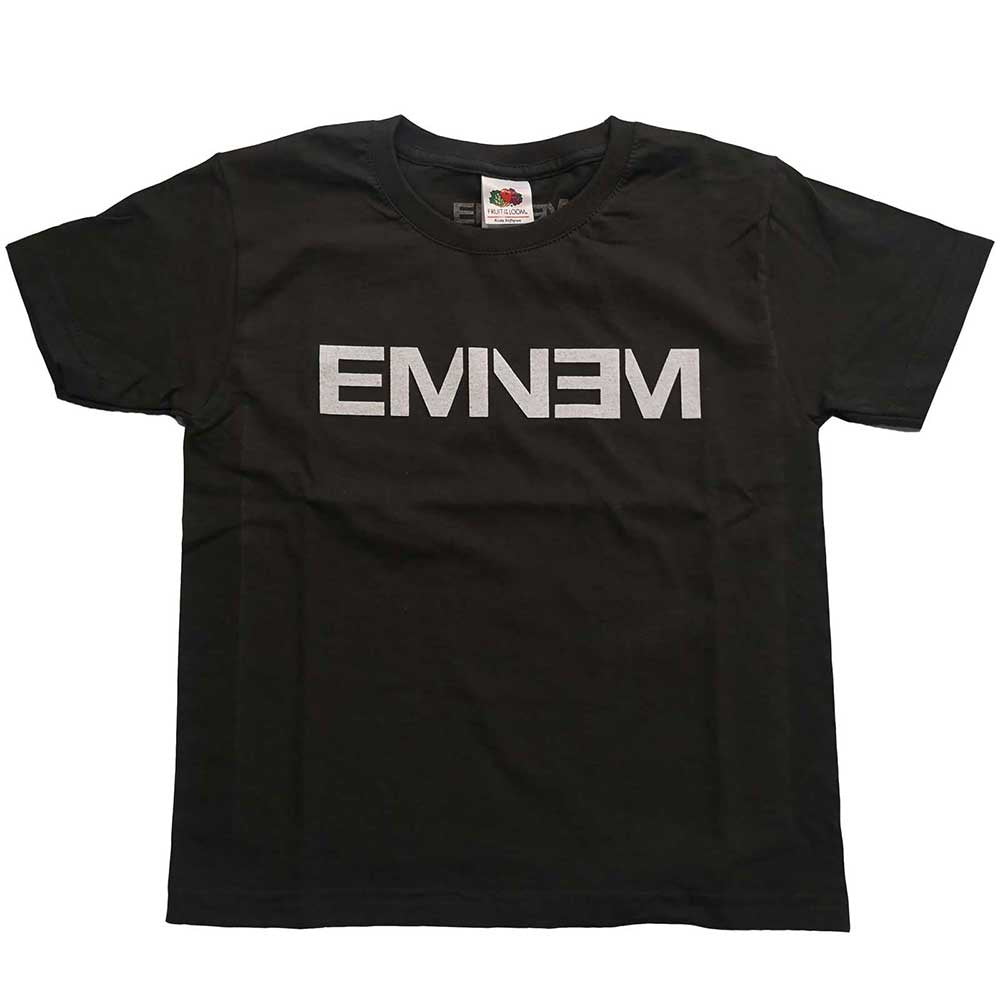 Eminem Logo Boys Charcoal T-Shirt