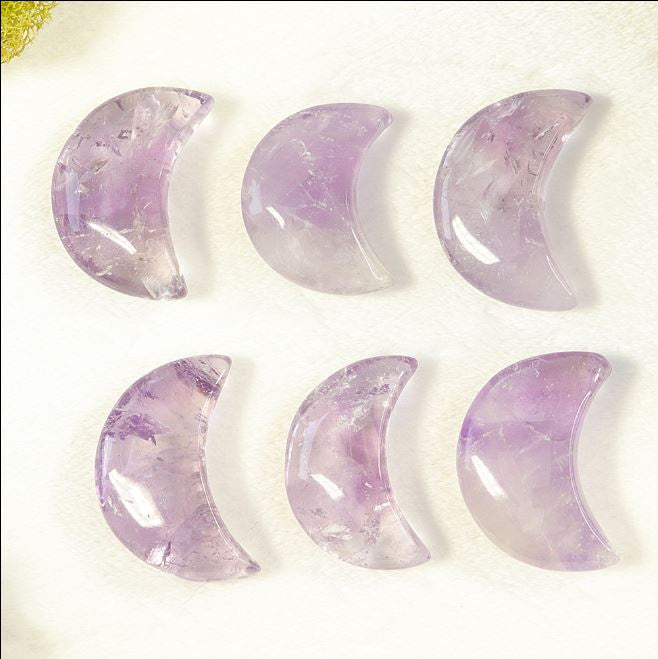 Nature's Artifacts - Amethyst Mini Half Moon