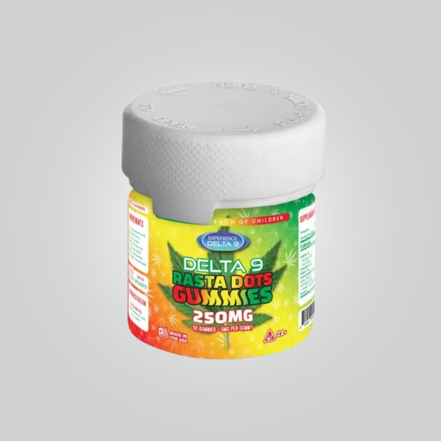 Delta 9 Rasta Dots Gummies 250mg
