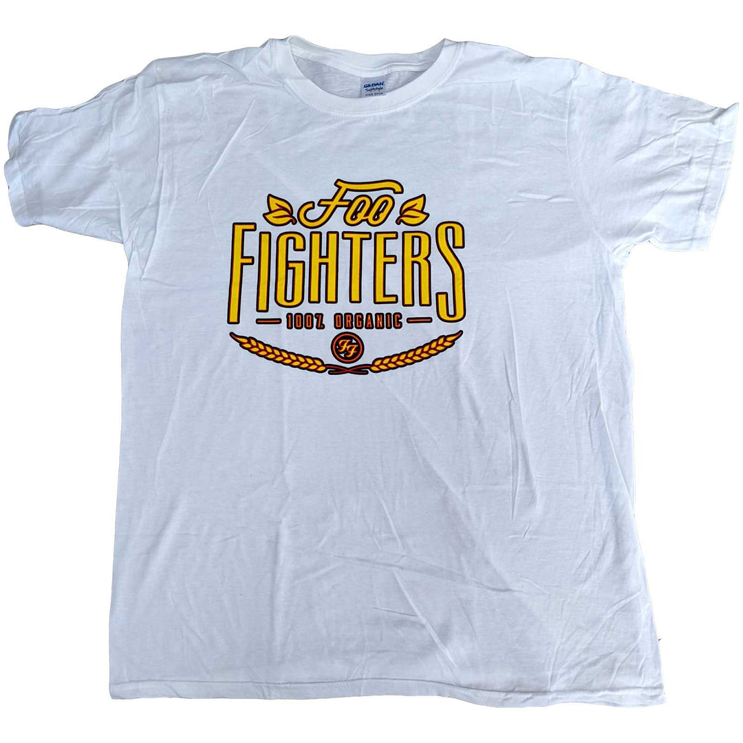 FOO FIGHTERS UNISEX T-SHIRT: 100% ORGANIC (EX-TOUR)