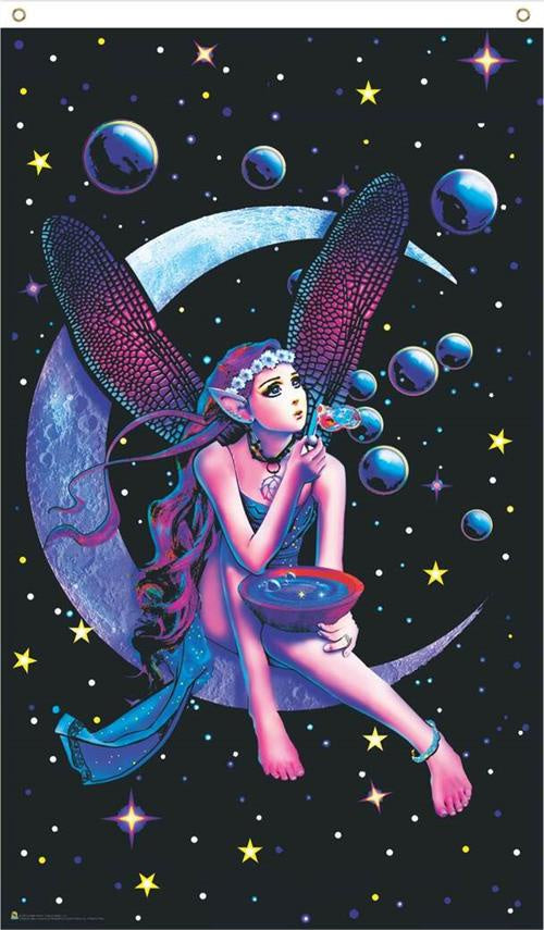 Fairy Dream Black Light Fly Flag
