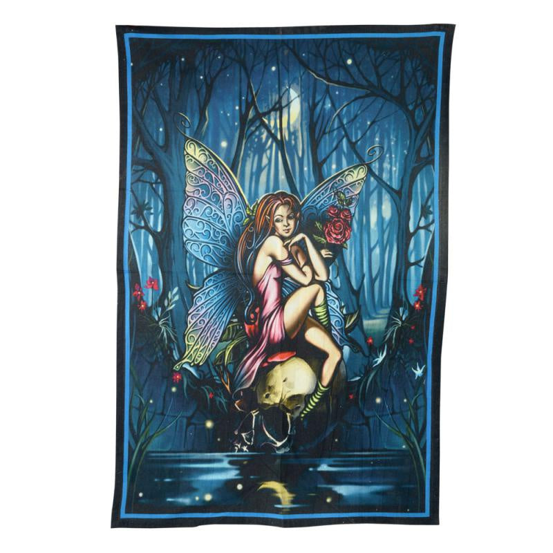 Fairy & Skull Tapestry