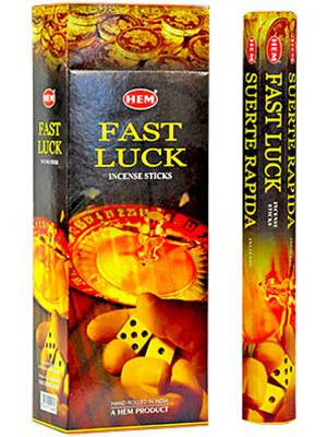 HEM Fast Luck Hex Incense Sticks