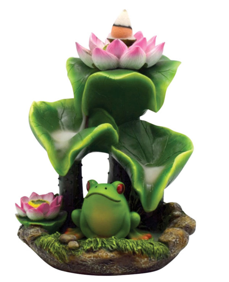Frog Backflow Incense Burner