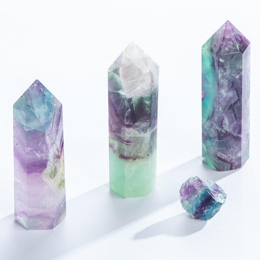GeoCentral - Fluorite Crystal Tower Points