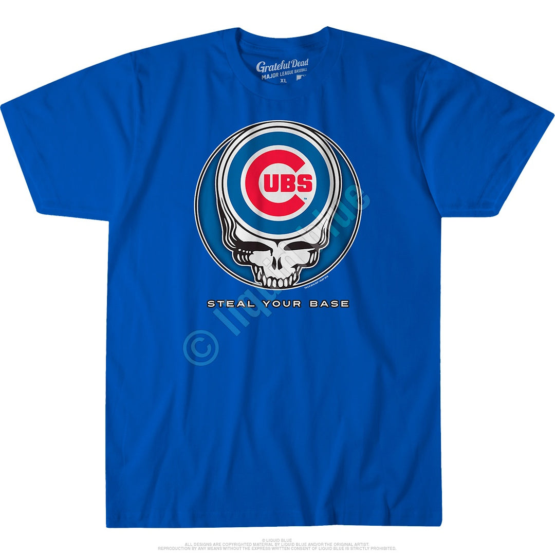 Grateful Dead Cubs Steal Your Face T-Shirt