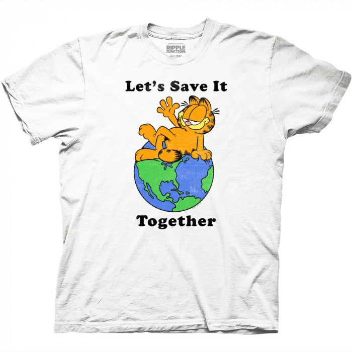 Garfield Let's Save It Together T-Shirt