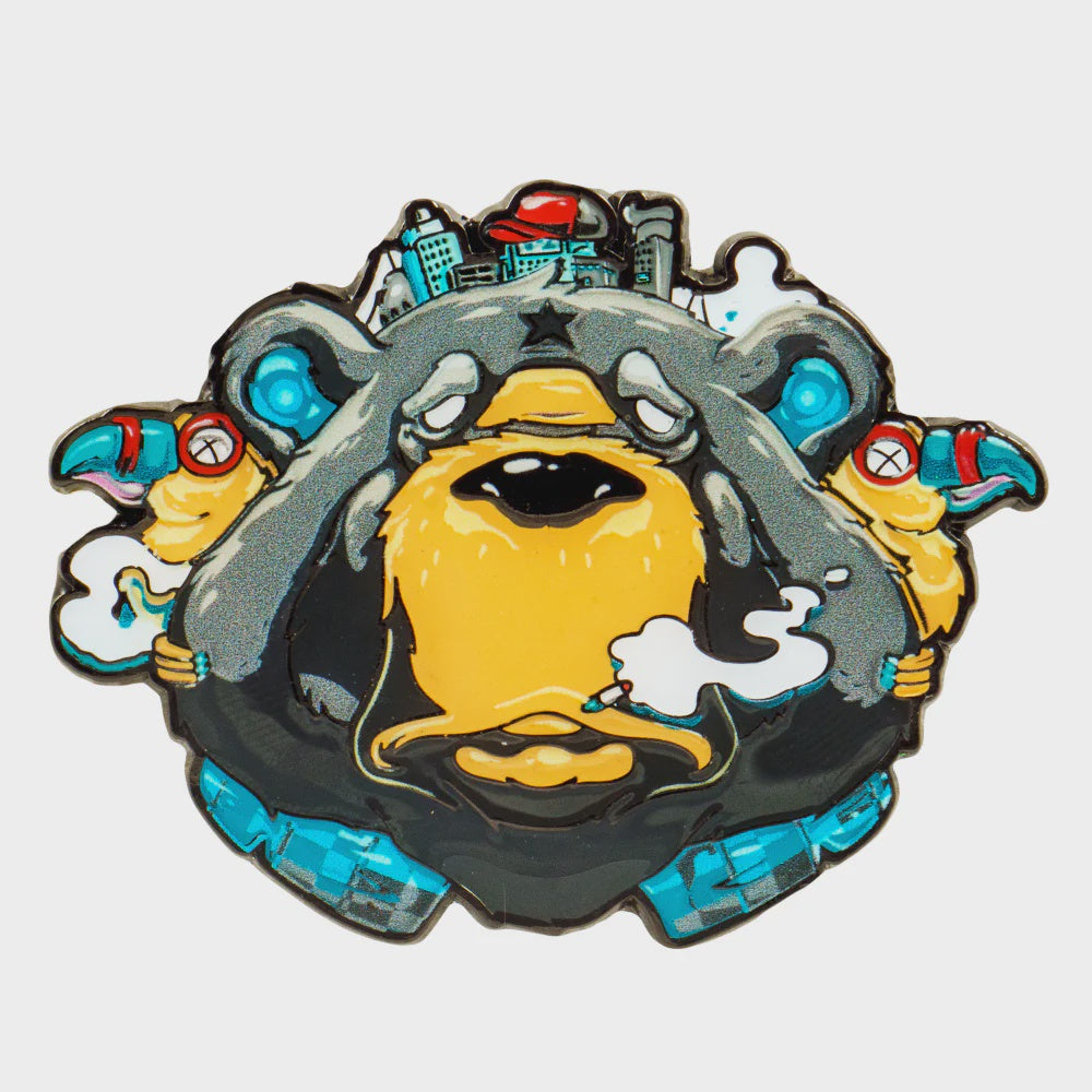 Tarbox Bear Gray Pin