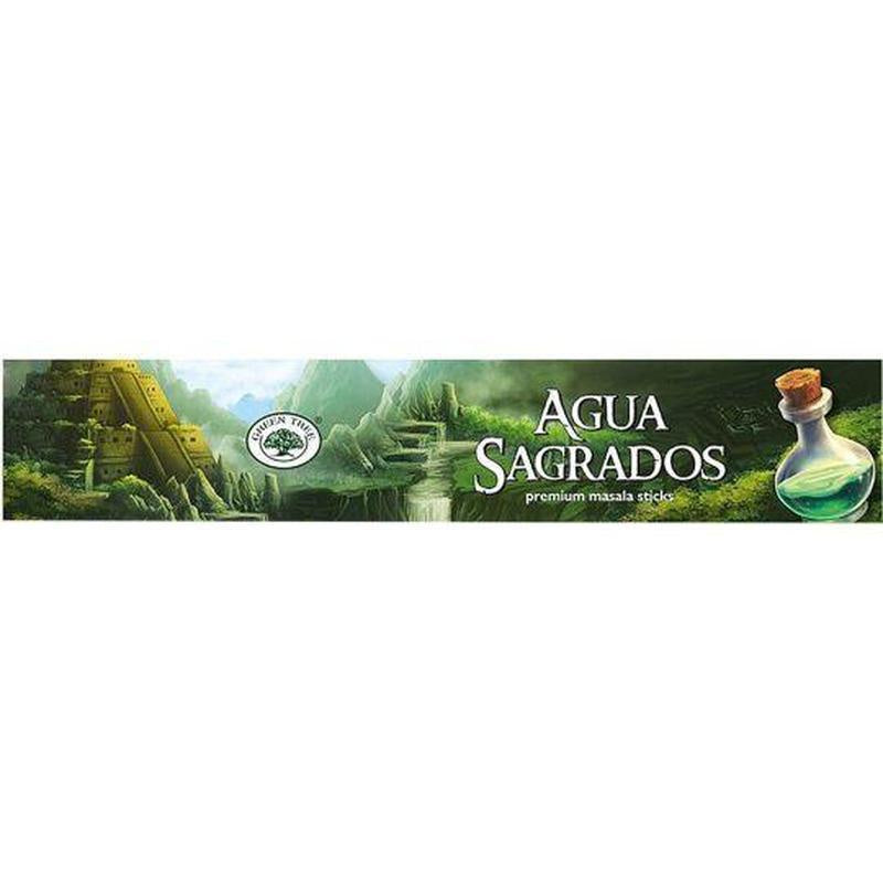 Green Tree Incense Sticks 15g - Agua Sagrados
