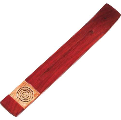 Indian Redwood Swirl Incense Holder