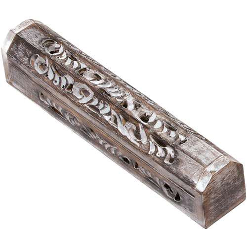 Wind Rose - Antiqued Compartment Incense Holder