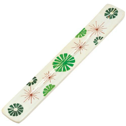 Abstract Grey Starburst Incense Burner