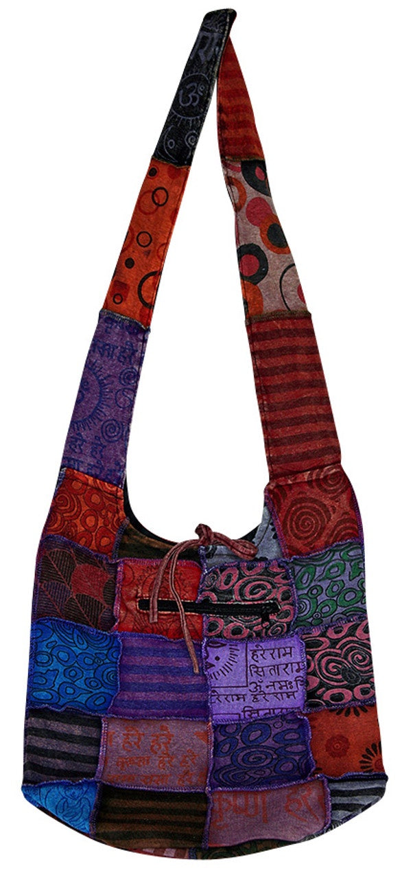 Groovy Stitch Bag 14" x 13" - H8-7