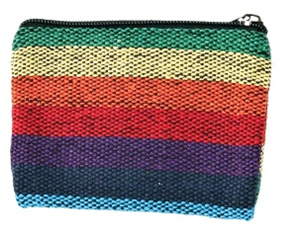 Rainbow Coin Purse - 5" x 4"