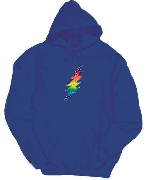 Grateful Dead Lightning Bolt Pullover Hoodie