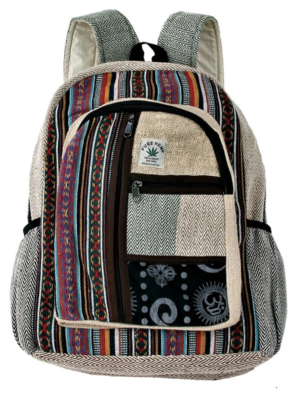 Scottsdale Large Hemp Backpack 16"x18"