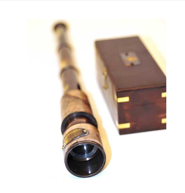 RExpo - Telescope in Wooden Box NI3209