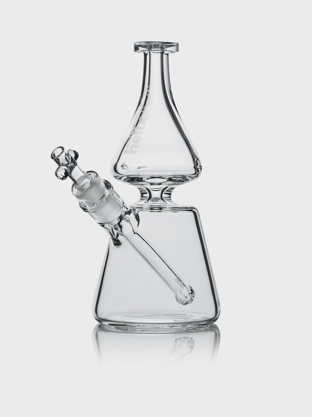 Helix Clear Beaker Base Water Pipe