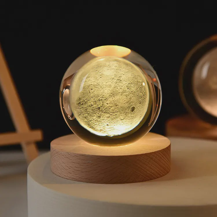 Moon - Lightup Crystal Ball
