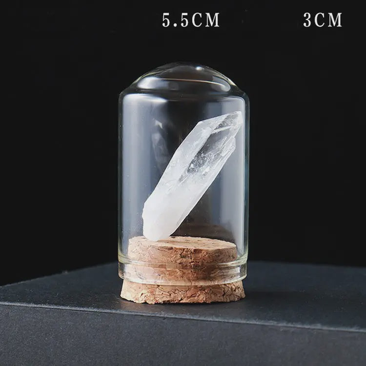Quatrz Cluster Specimen In Bottle