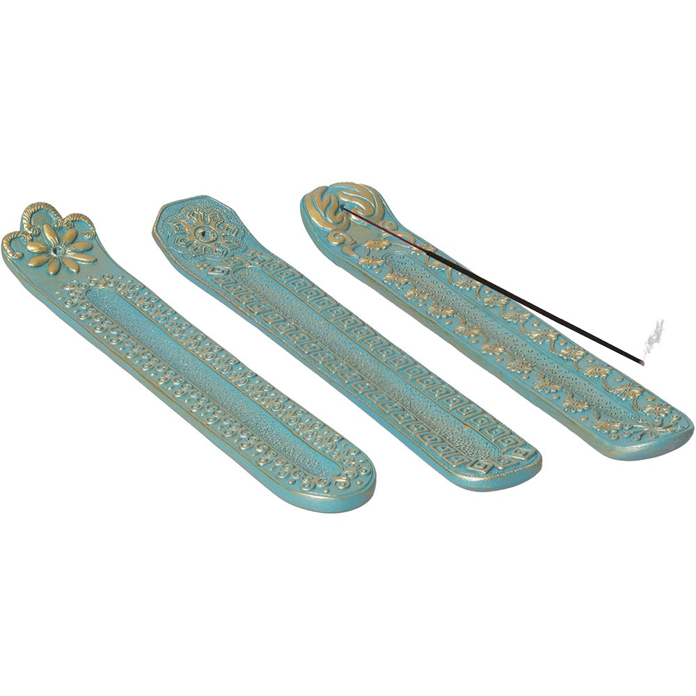 Fujima - 10" Assorted Celtic Flat Incense Burners