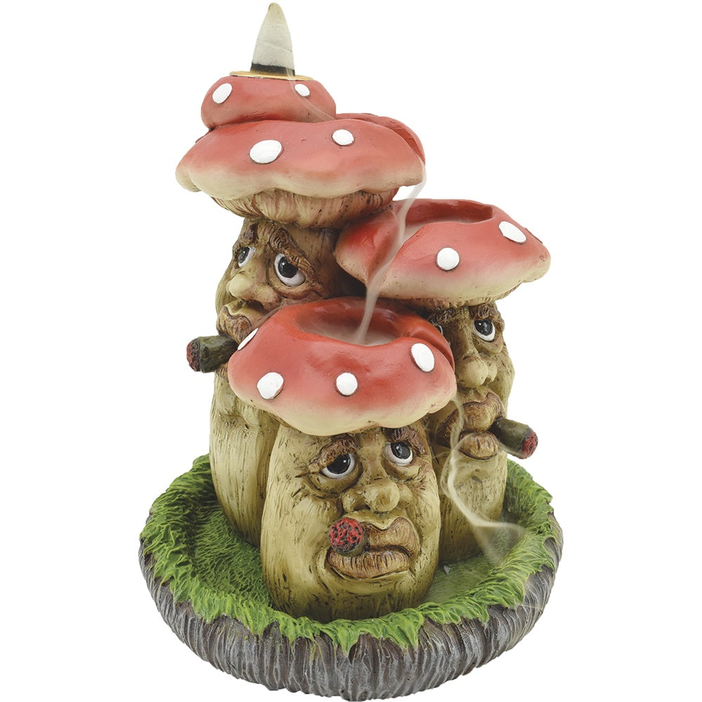 Mushroom Backflow Incense Burner