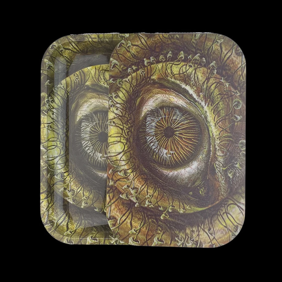 Eye Candy 3D Rolling Tray - Mushroom Eyes