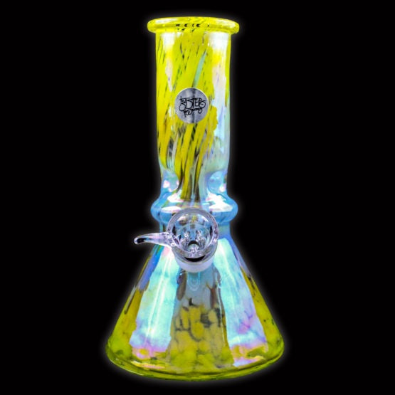 Twisted Sisters - 8" Beaker Water Pipe w/Ice Poke IP8