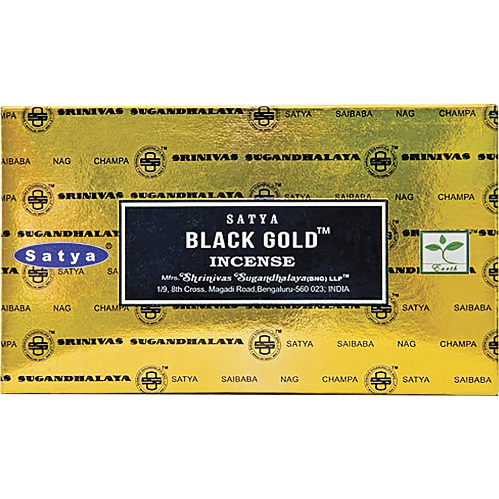 Satya Black Gold Incense Sticks 15grms