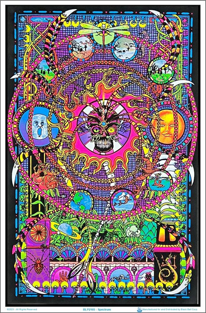 Spectrum Blacklight Poster- BL2 A12