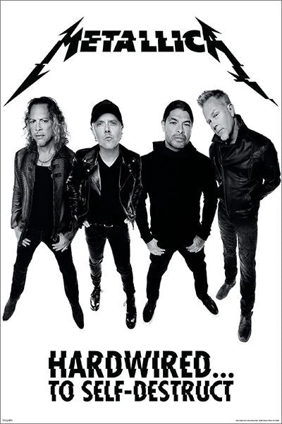 Metallica Hardwired Poster