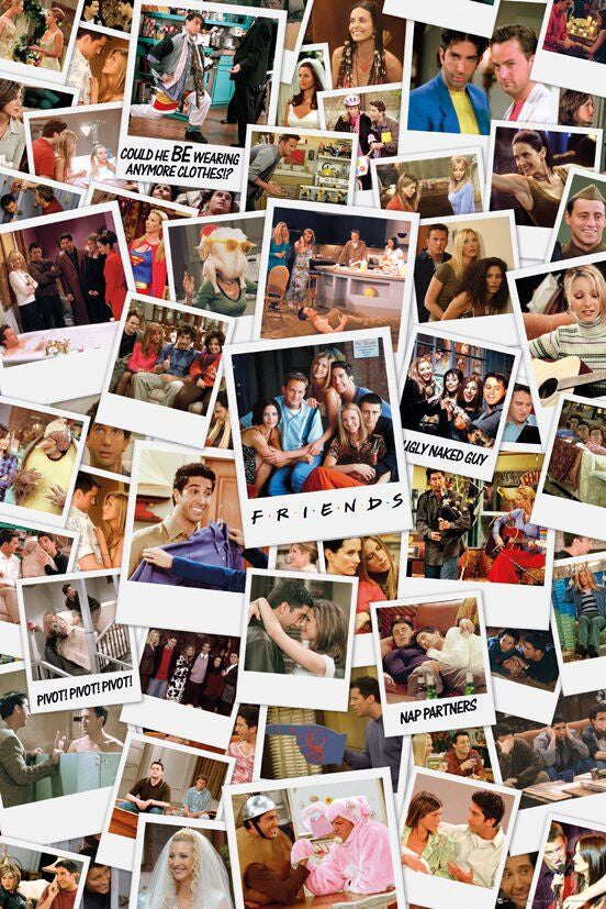Friends - Polaroids Poster