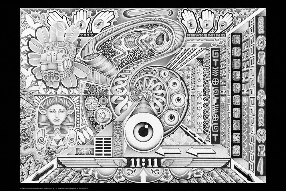 Divine Resonance - Chris Sheehan - Poster