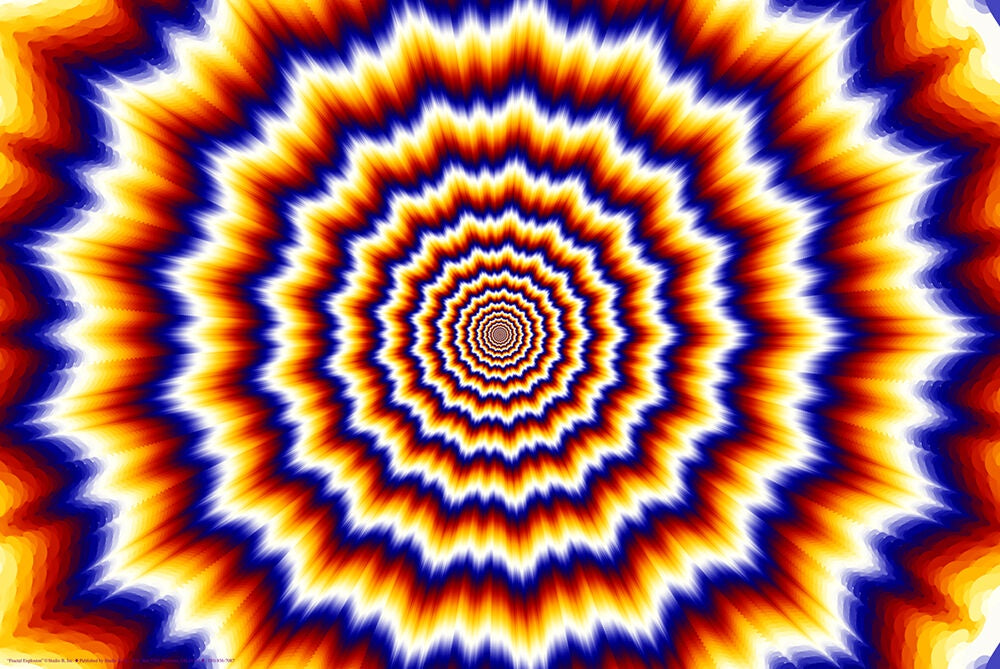 Fractal Explosion Poster