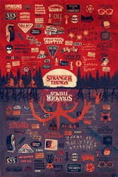 Stranger Things Upside Down Poster