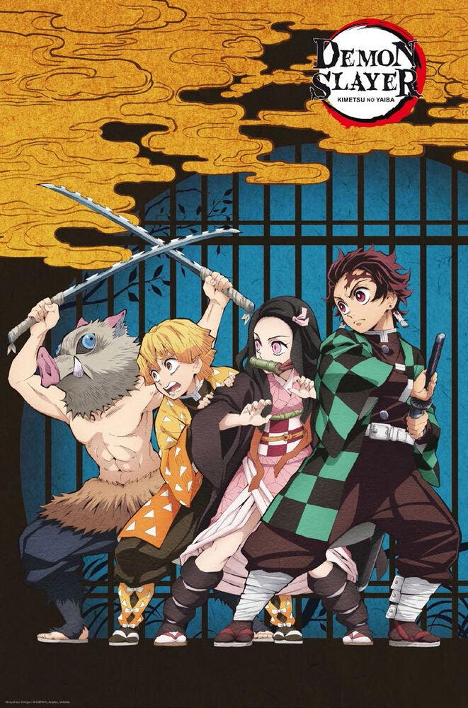Demon Slayer Group Poster