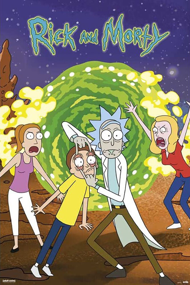 Rick & Morty Portal Poster