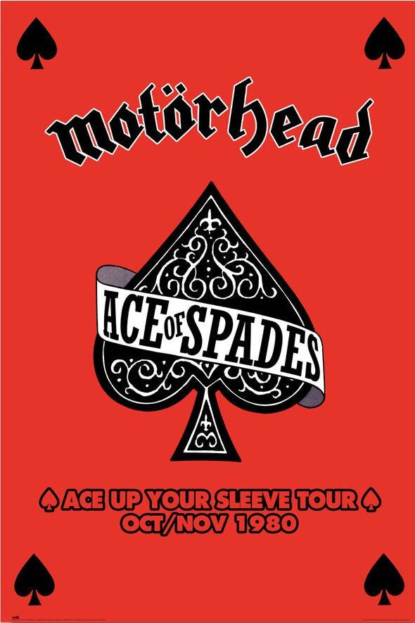 Motorhead Ace of Spades Poster
