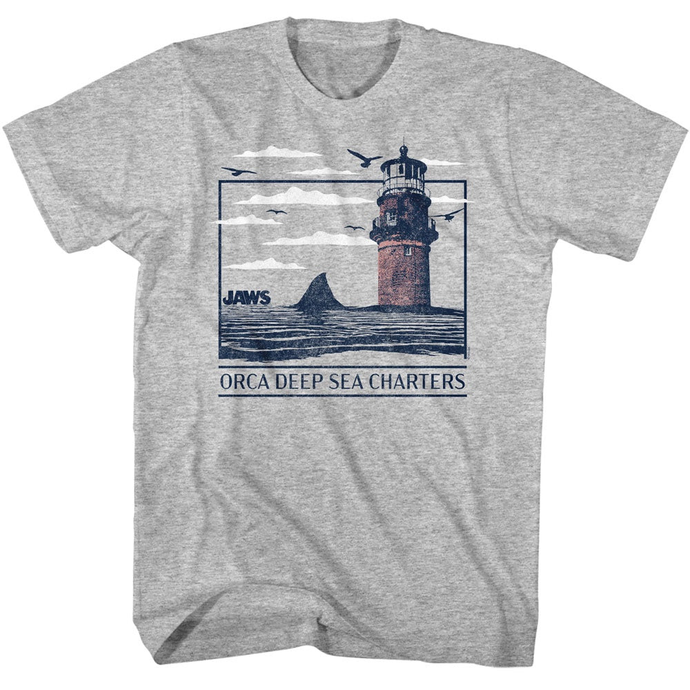 Jaws Orca Deep Sea Charters T-Shirt
