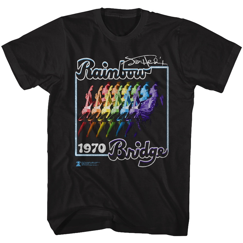 Jimi Hendrix T-Shirt- Rainbow Bridge- American Classic
