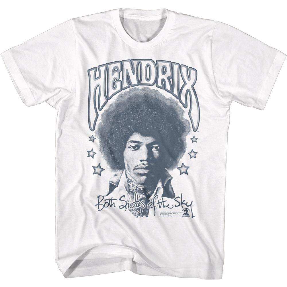 Jimi Hendrix T-Shirt- Sides of the Sky- American Classic